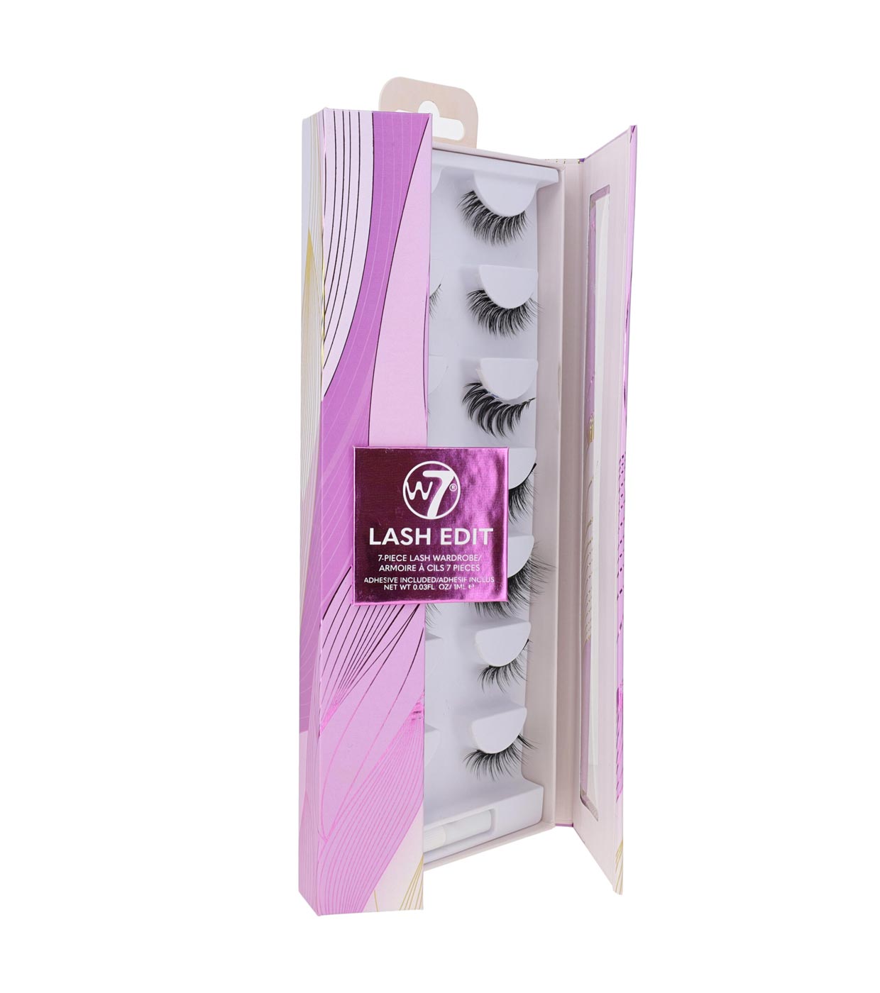 W7 - Conjunto de cílios postiços Lash Edit
