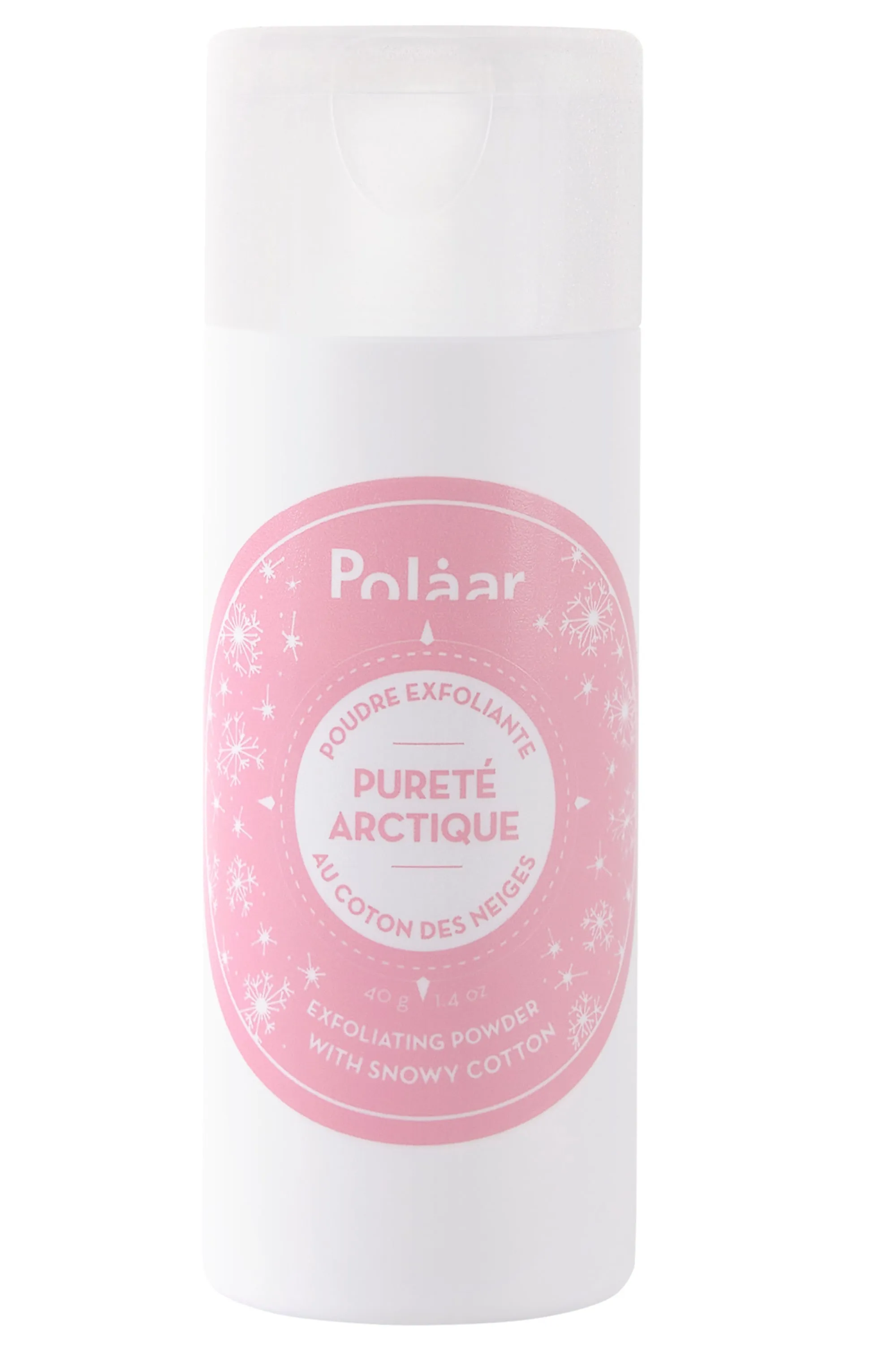 Polaar Poudre exfoliante Pureté Arctique au Coton des Neiges-40 g