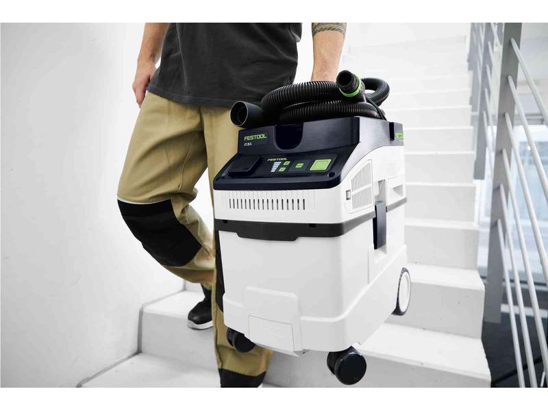 FESTOOL Nass-/Trockensauger  CLEANTEC CT 25 E Vielseitig einsetzbares Absaugmobil mit Saugkraftregulierung