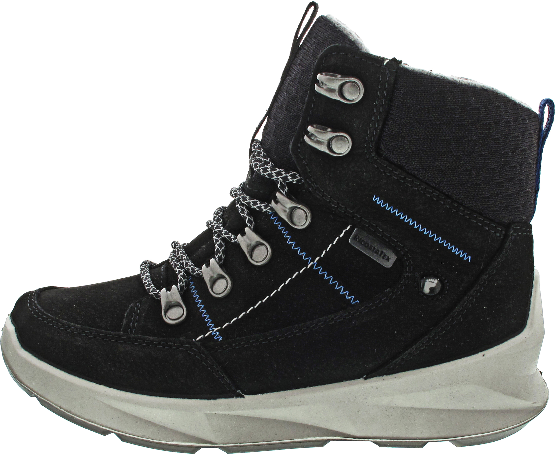 Ricosta Boston Schnürstiefel TEX schwarz