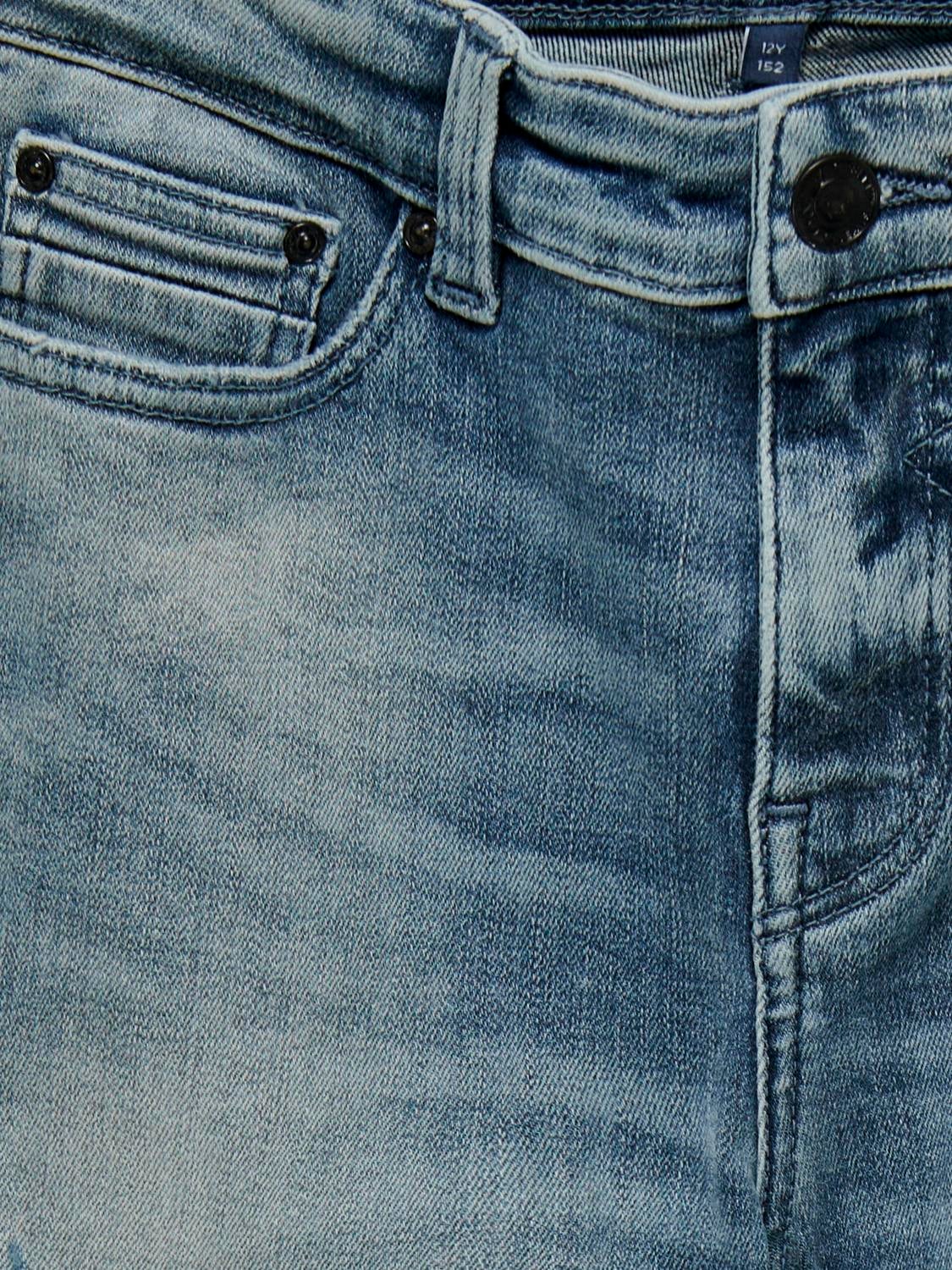 KOBROPE Verjüngter Slim Fit Jeans Special Bright Blue Denim