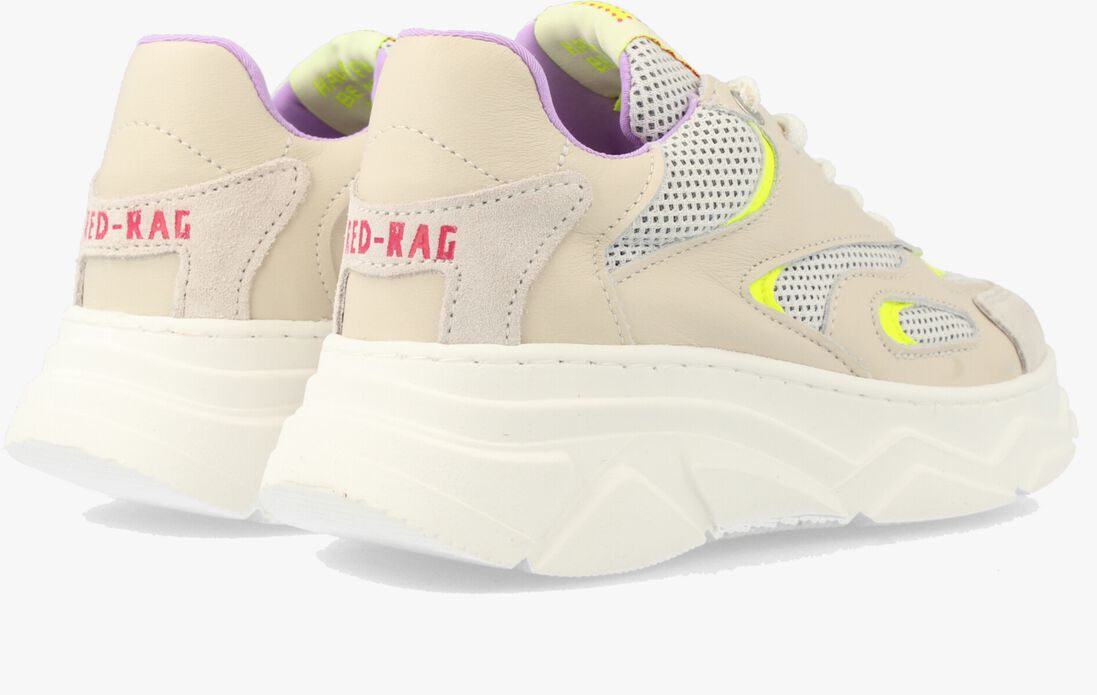 RED-RAG witte red-rag lage sneakers 13298