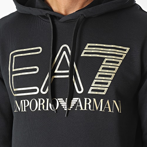 Sweat Capuche 6RPM09-PJSHZ Noir Doré