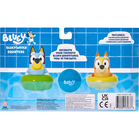 Bluey badelegetøj - flyd, klem og sprøjt