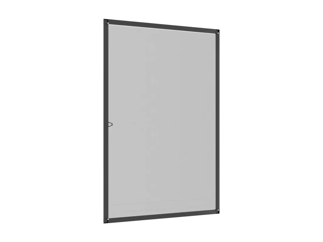 Moustiquaire pour fenêtres Anthracite 80x120 cm