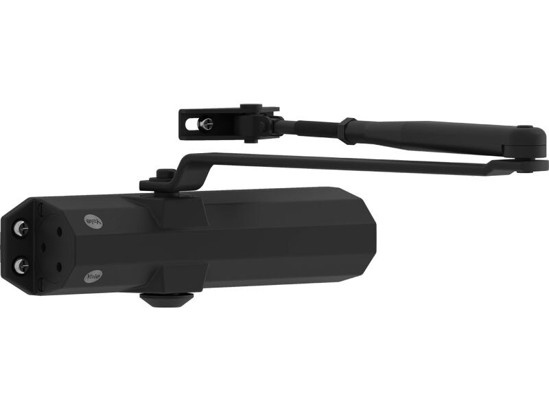 Yale Türschliesser mit Standardarm, Serie 4500 Schwarz Türschliesser mit normalem Arm