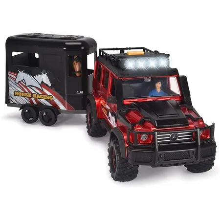 Dickie Toys Horse Trailer Set, Try Me