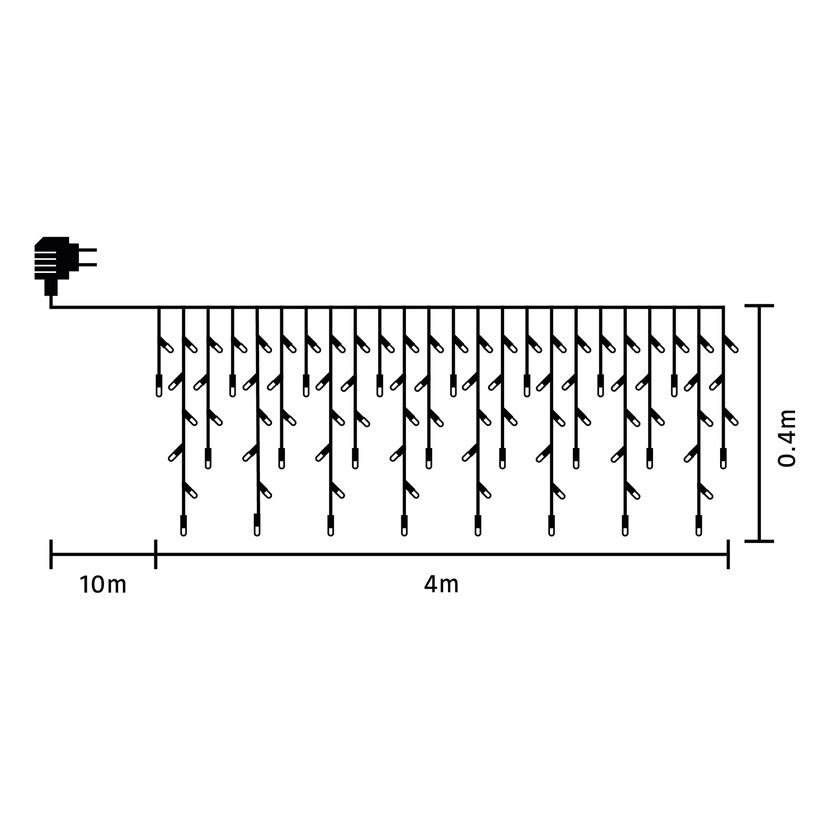 Lysslynge LED 4,2 m IP44