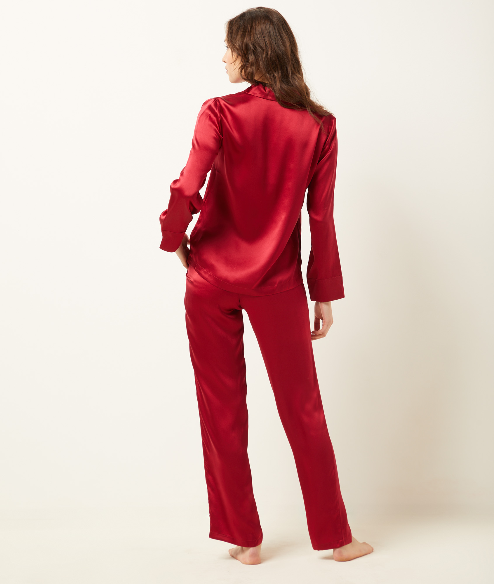 Pantalon de pyjama en soie