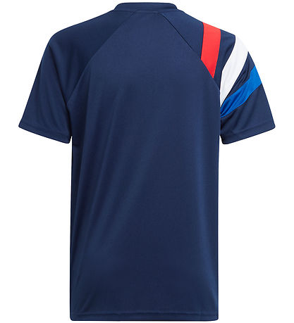 adidas Performance T-Shirt - Fortore 23 - Blau m. Rot/Weiß