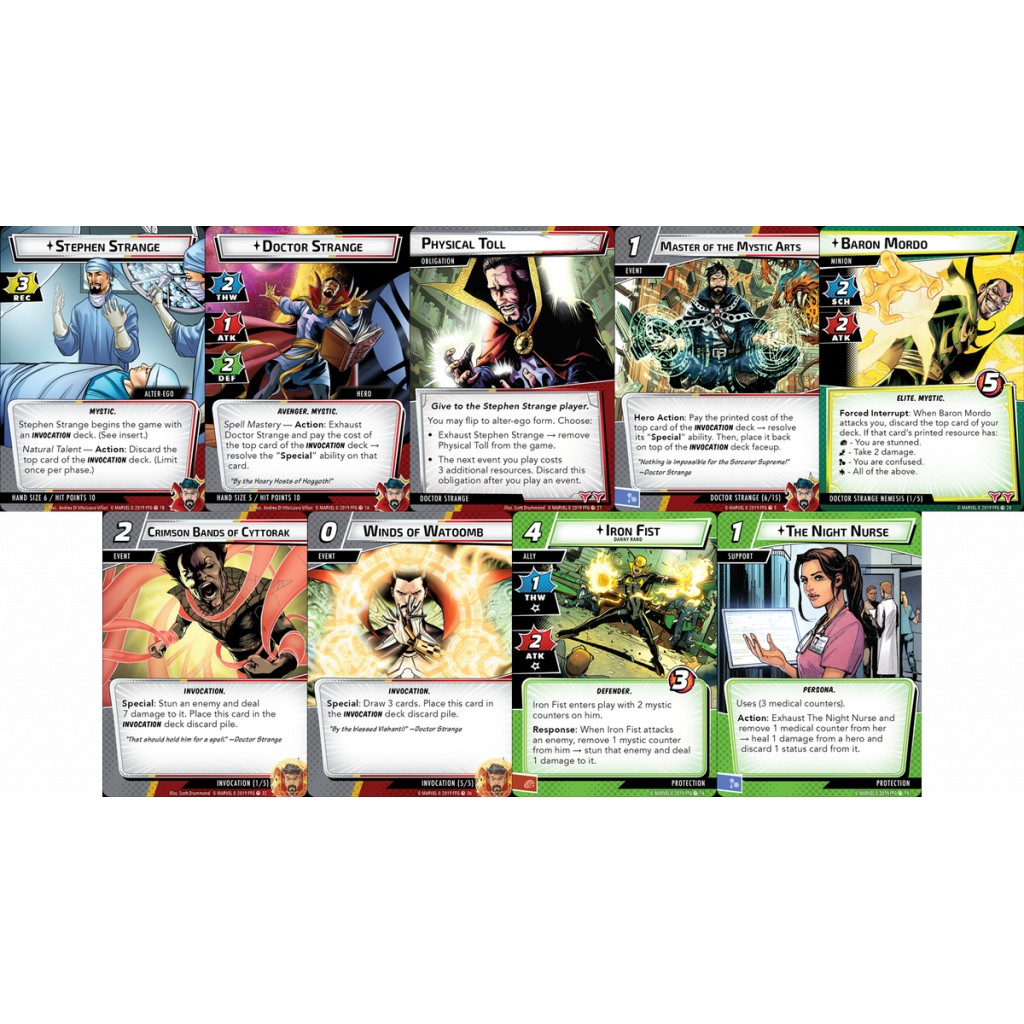 Marvel Champions - Dr Strange - Hero Pack