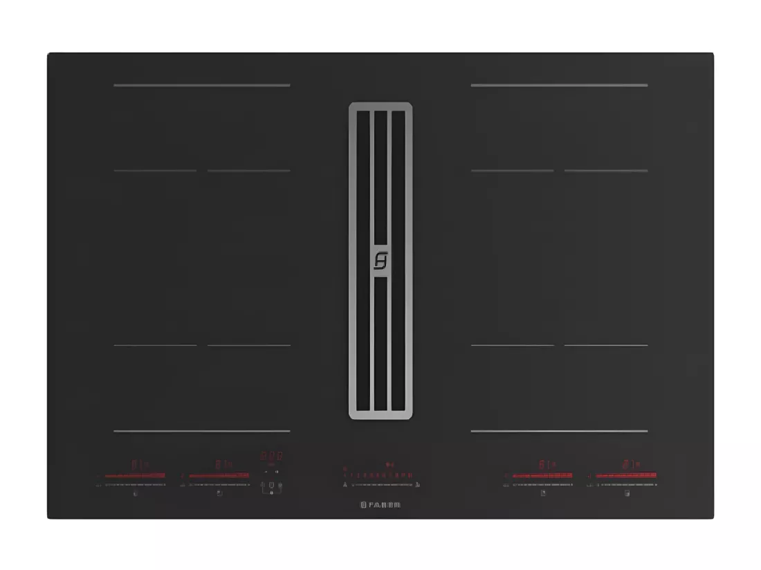 Faber Table de cuisson aspirante induction 83 cm 4 feux 7400w noir - 5371796