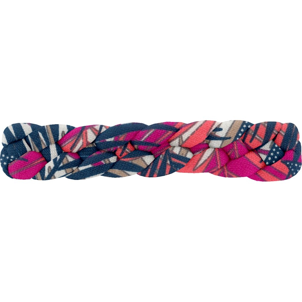 Barrette Cheveux Tressée Tropical Fire