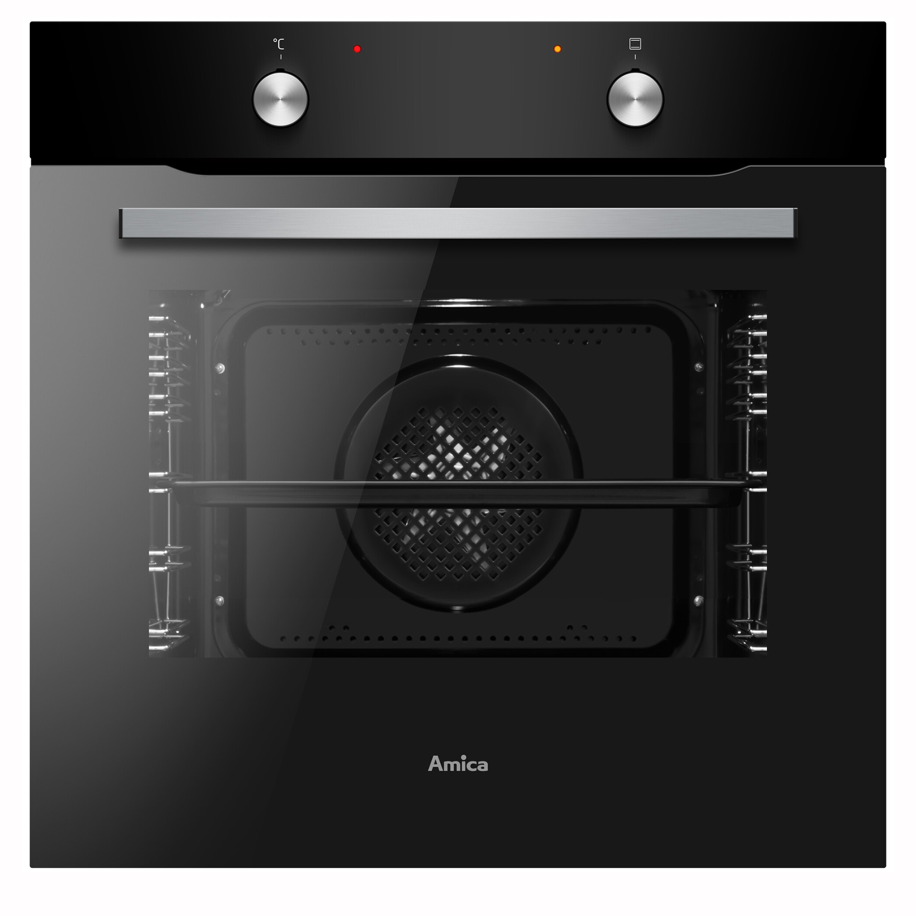 AMICA Einbau-Backofen EBX 947 600 SM - schwarz matt - A