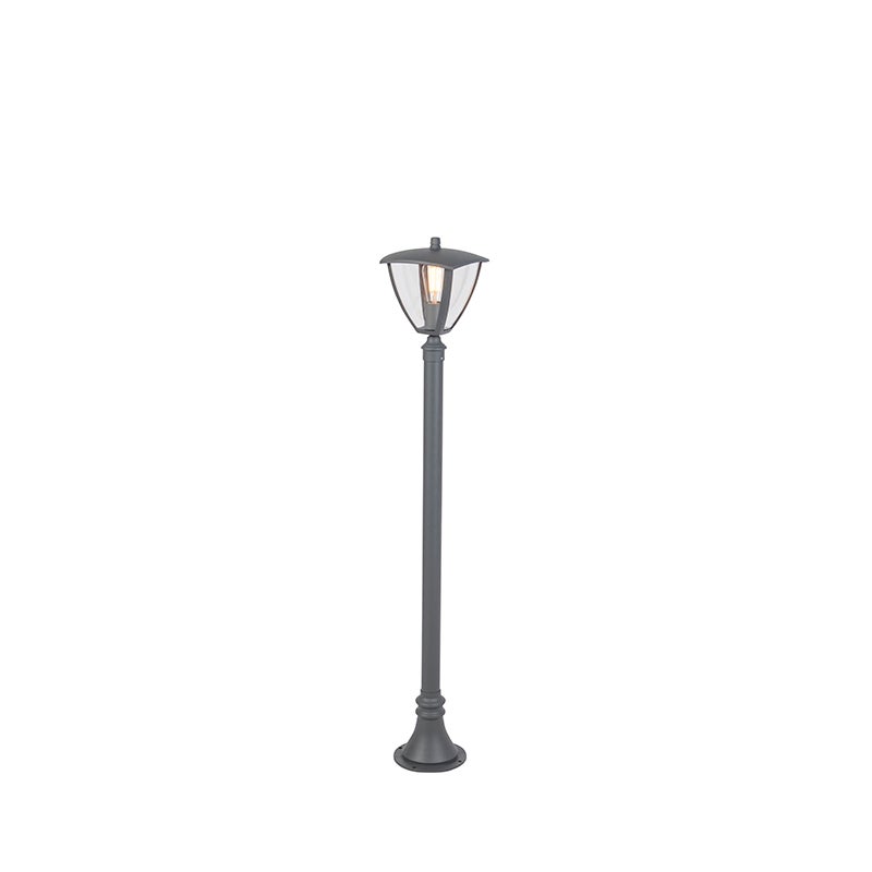 Moderne buitenlantaarn, donkergrijs, 136,5 cm - Platar
