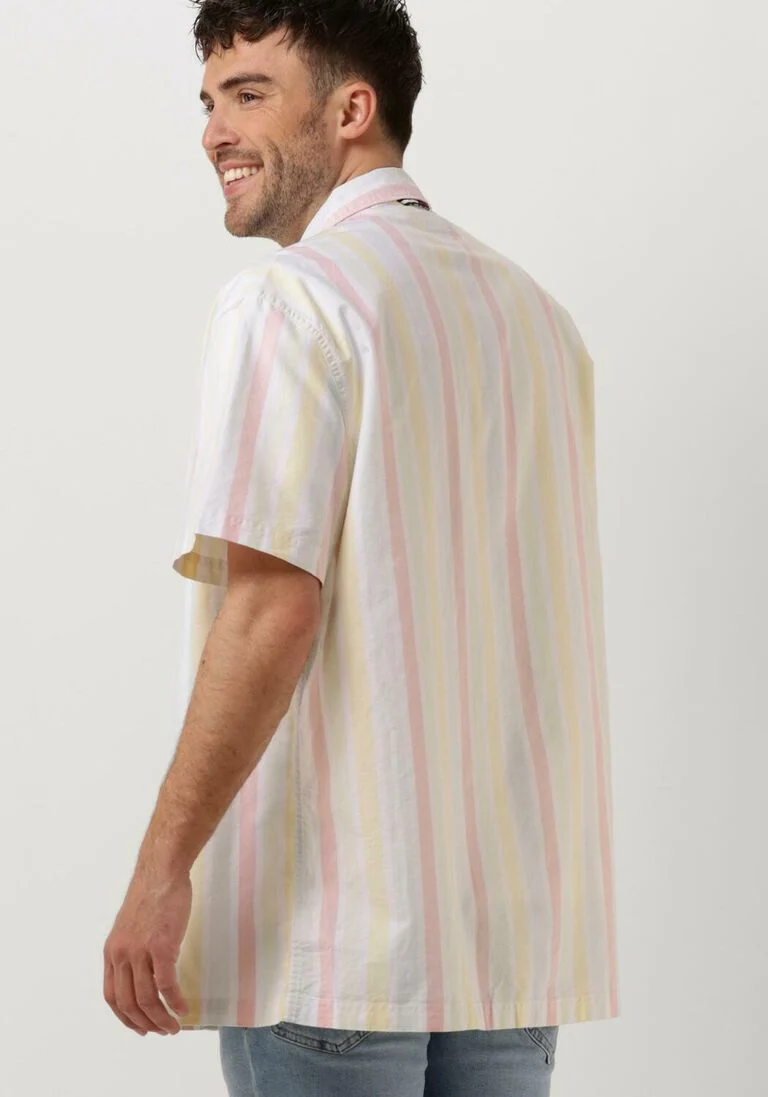 TOMMY JEANS witte tommy jeans casual overhemd tjm clsc bold stripe shirt