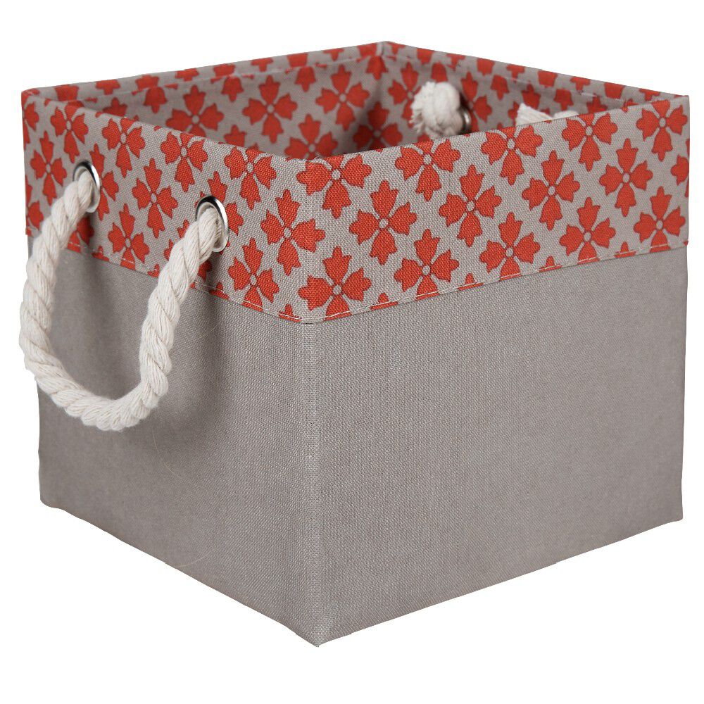 Boîte déco en tissu