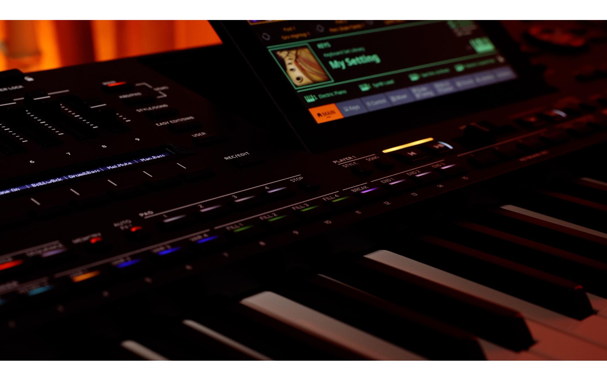 Keyboard Pa5X 76 Oriental<br>Keyboard mit 76 Tasten aus der Arranger-Serie