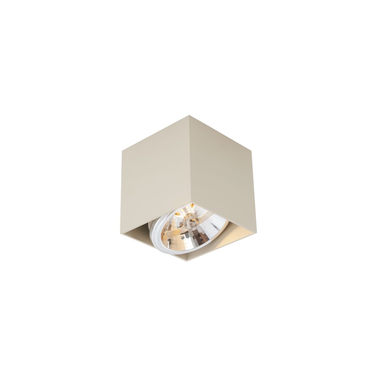 Moderne opbouwspot beige G9 draai- en kantelbaar - Box