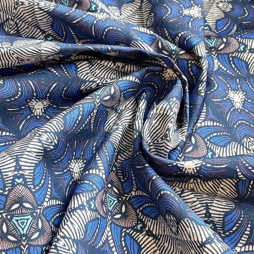 Tissu Coton Au Mètre Ethnique