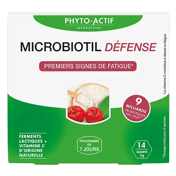 Phyto-Actif Probióticos Microbiotil Defesa 14 saquetas