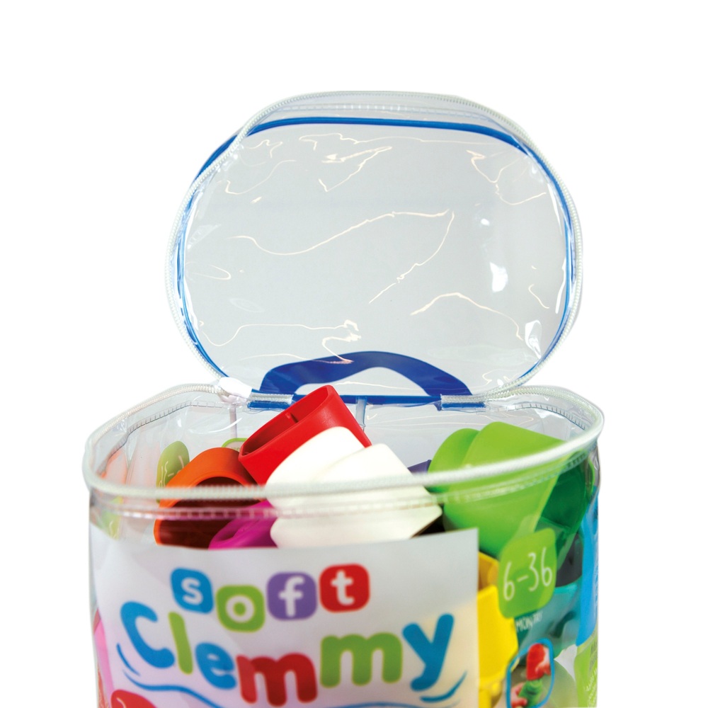 Clementoni Soft Clemmy 32 Soft Blocks Beutel