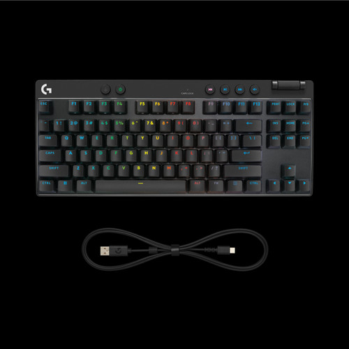 Logitech G Pro X TKL Rapid Gaming Toetsenbord Zwart Azerty