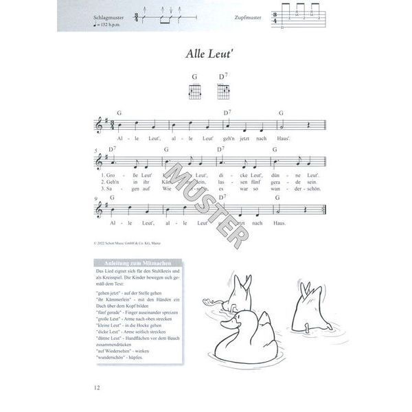 Schott Kinderliederbuch Gitarre