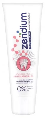 Zendium Professionnel Dentifrice Dents Sensibles - Tube 75ml