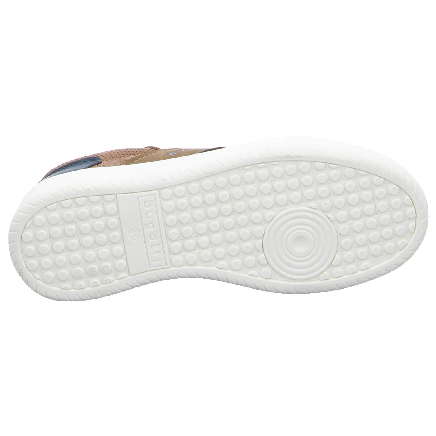 BUGATTI SHOES Halbschuhe Sneaker Cognac Lederimitat