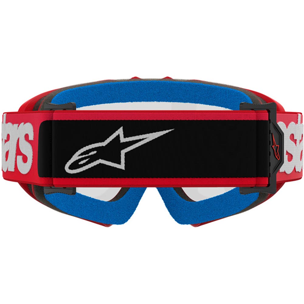 Alpinestars - Masque enfant Vision Youth Blaze Rouge / Blanc / Noir / Transparent