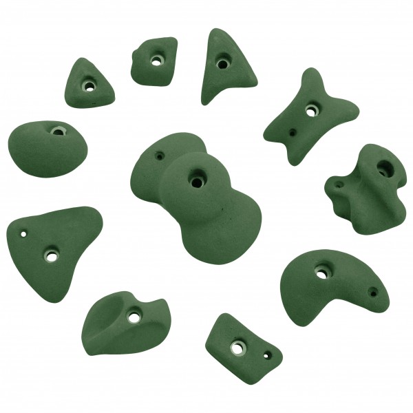 KMZ Holds - Set 4 - Pack de 11 prises d'escalade S-XL