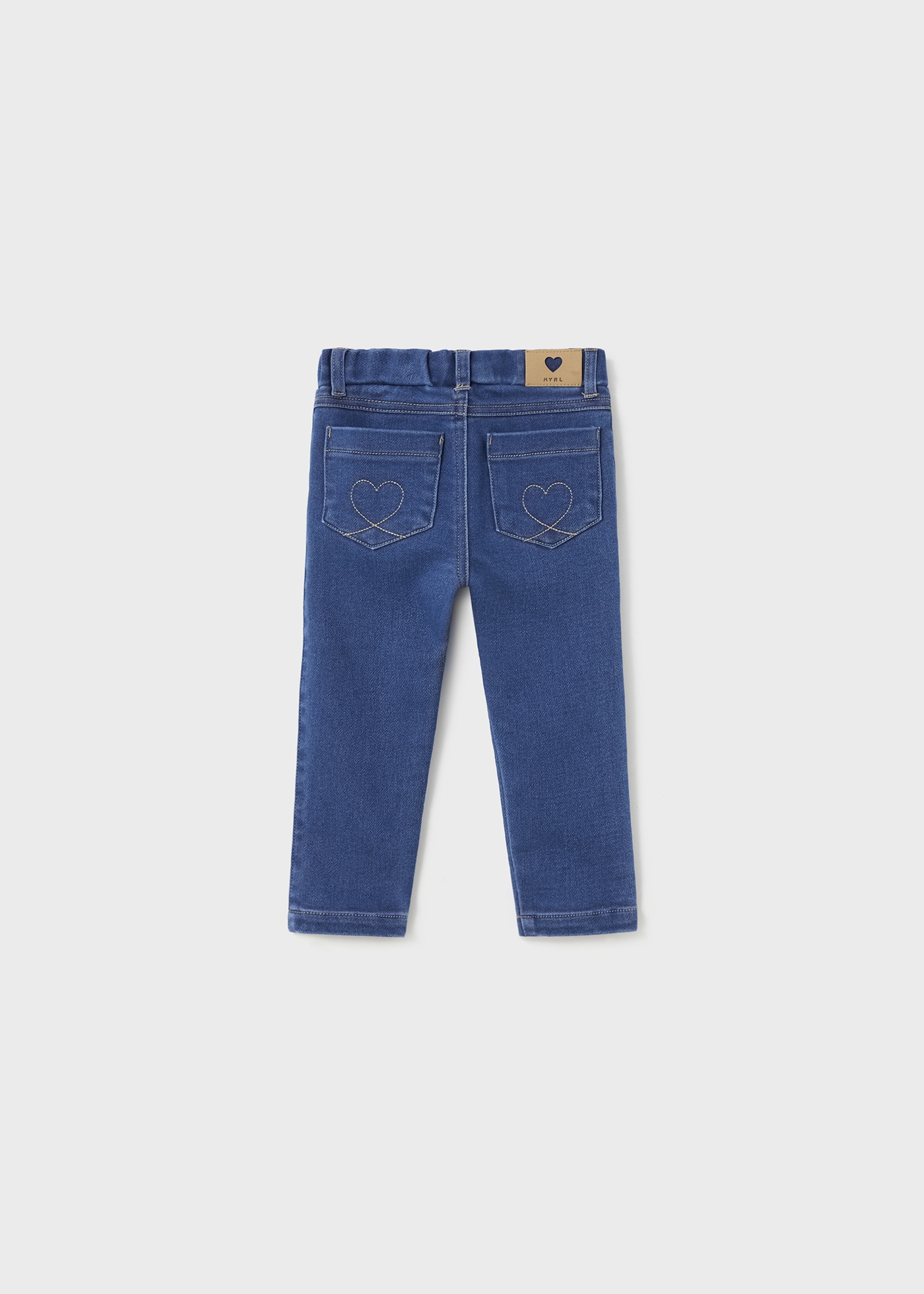 Calça jeans skinny para bebês