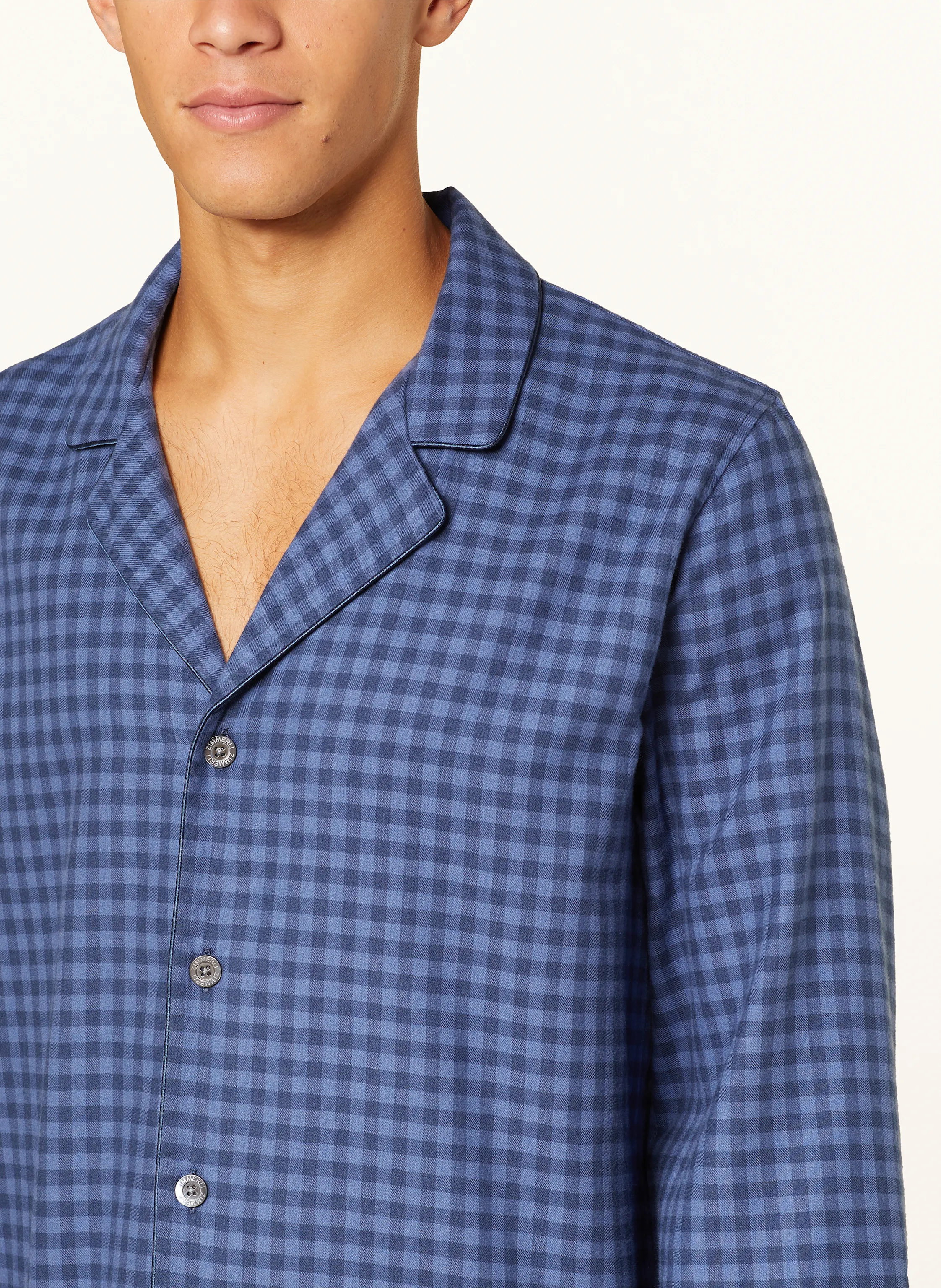 zimmerli Schlafanzug COZY FLANNEL aus Flanell