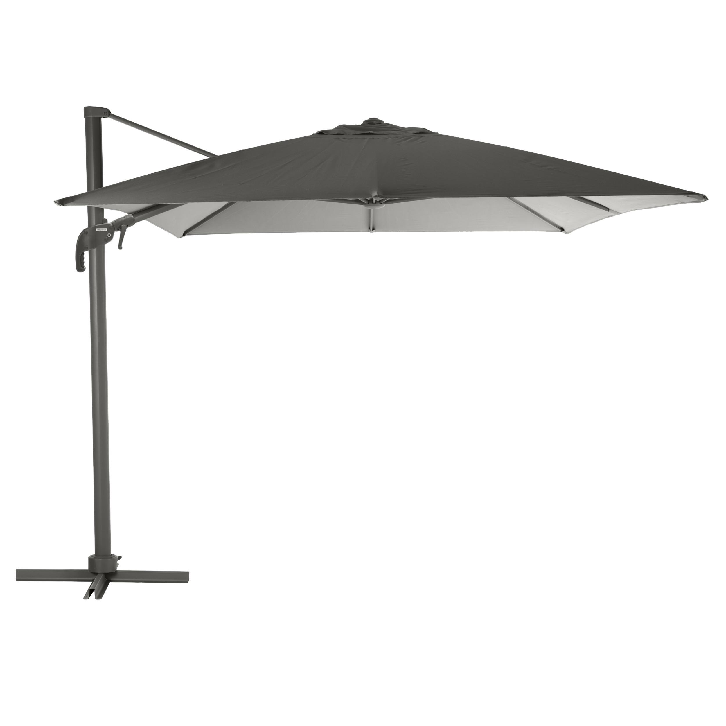 PARASOL DECENTRE ELEA 3X4M INCLINABLE ARDOISE