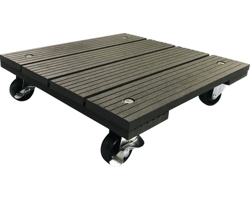Lafiora WPC plantenkar 30x30x7,5 cm vierkant bruin TK 100 kg