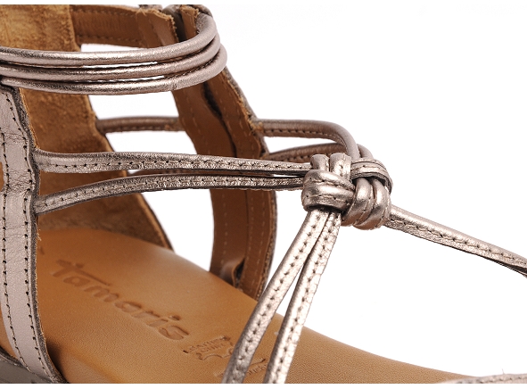 Tamaris nu pieds plats femme 28043 28 bronze
