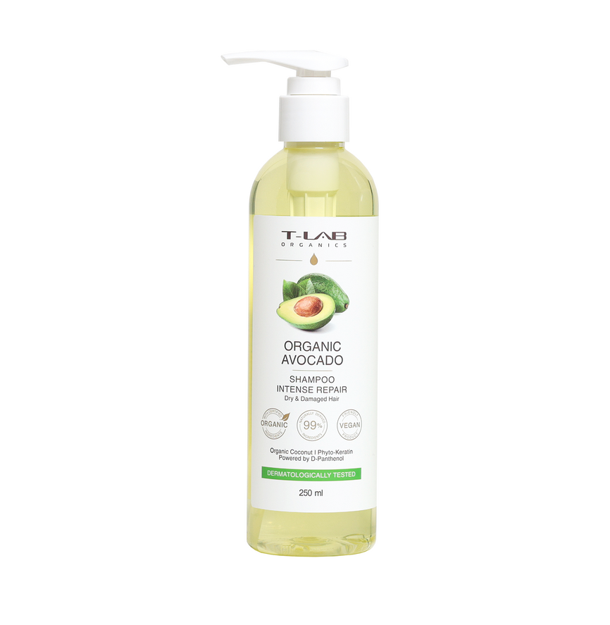 T-Lab Organics Avocado Duo hårpleie gavesett