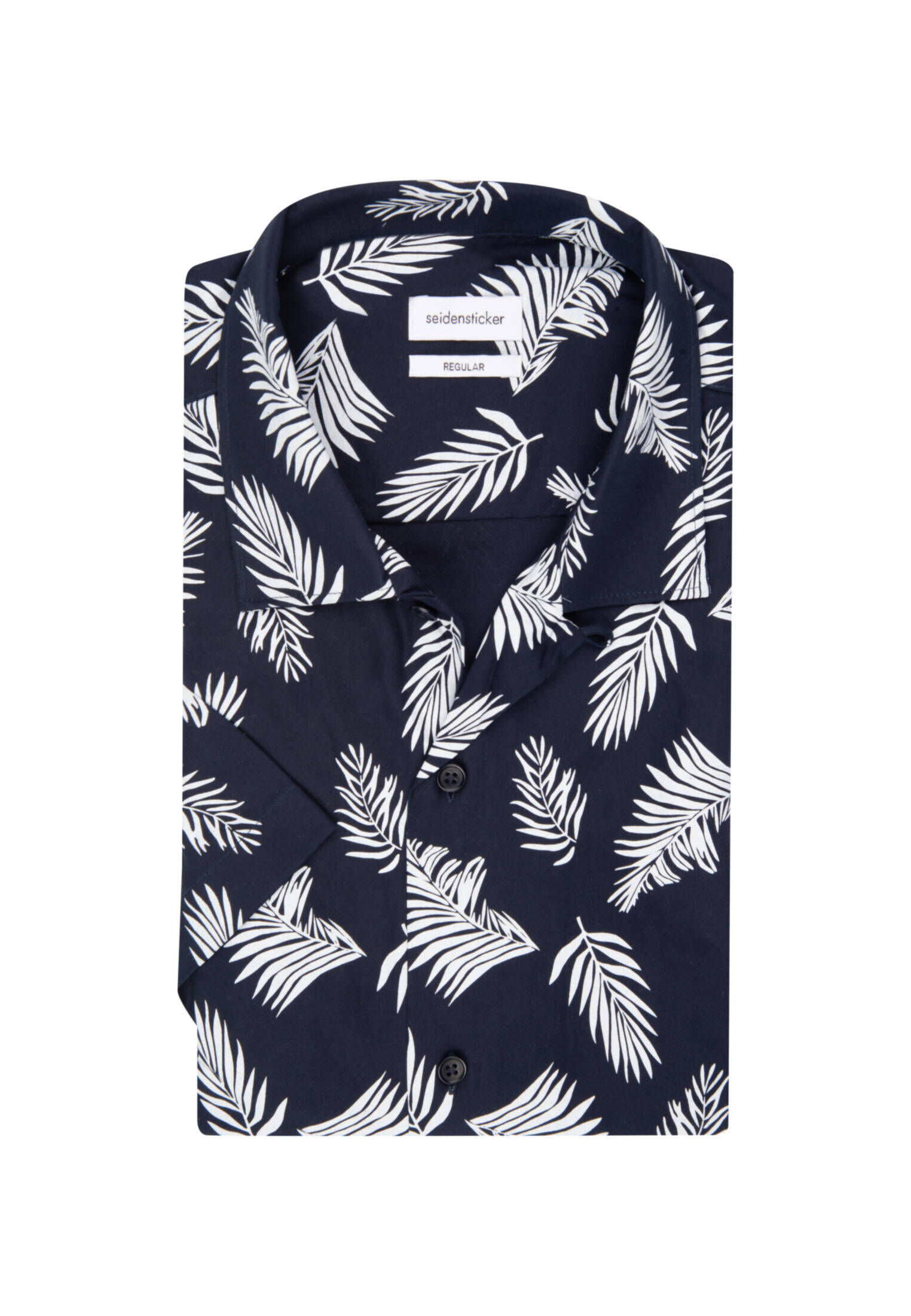 Seidensticker| Herren Casual Hemd Schwarze Rose