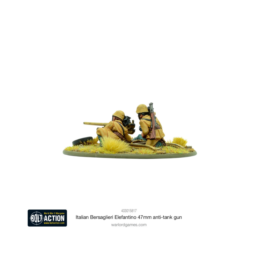 Bolt Action - Italian Bersaglieri Elefantino 47mm anti-tank gun