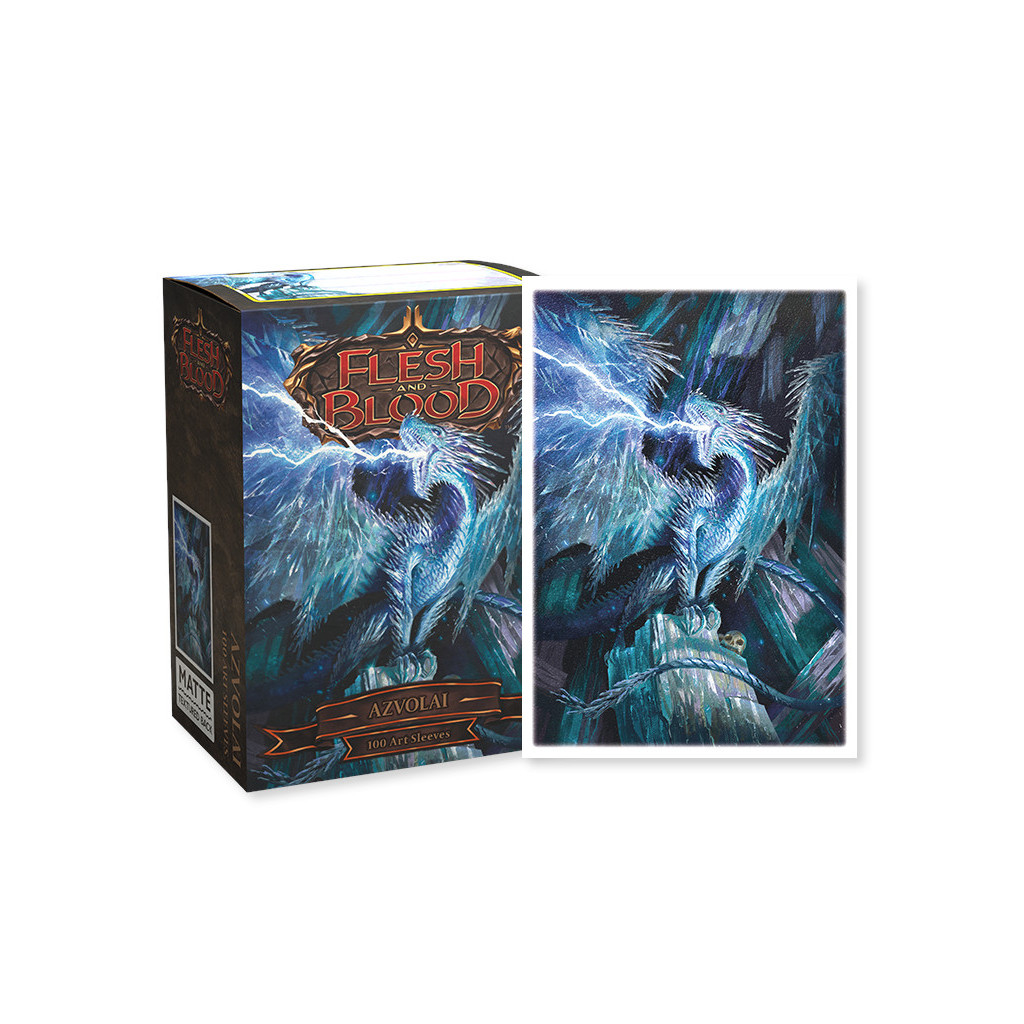 Dragon Shield - 100 Flesh & Blood Matte Art Sleeves - Azvolai