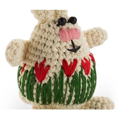 Osterhase Baumwolle gehäkelt