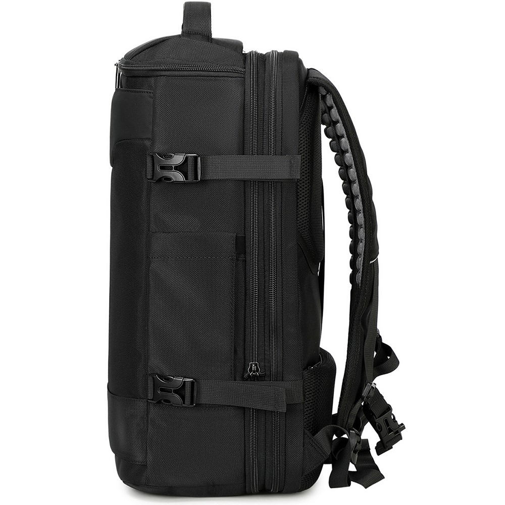 (49x34cm) 35L Wasserdichter Reise Rucksack Vakuum Handgepäck Tasche mit Kompressions System / Laptop Fach bis 17.3
