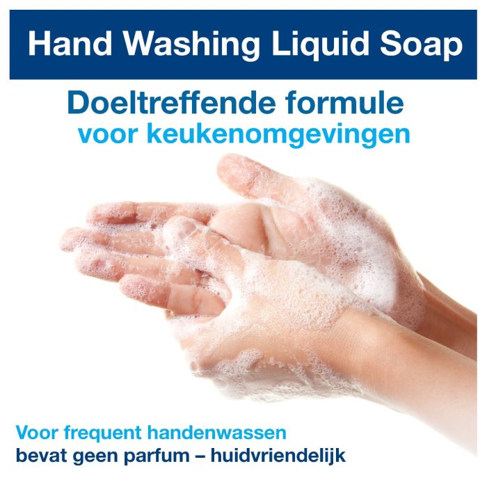 Tork 420810 6st Premium vloeibare zeep X-Hygiëne HD antibacterieel, 6x1ltr, S1 (420810)