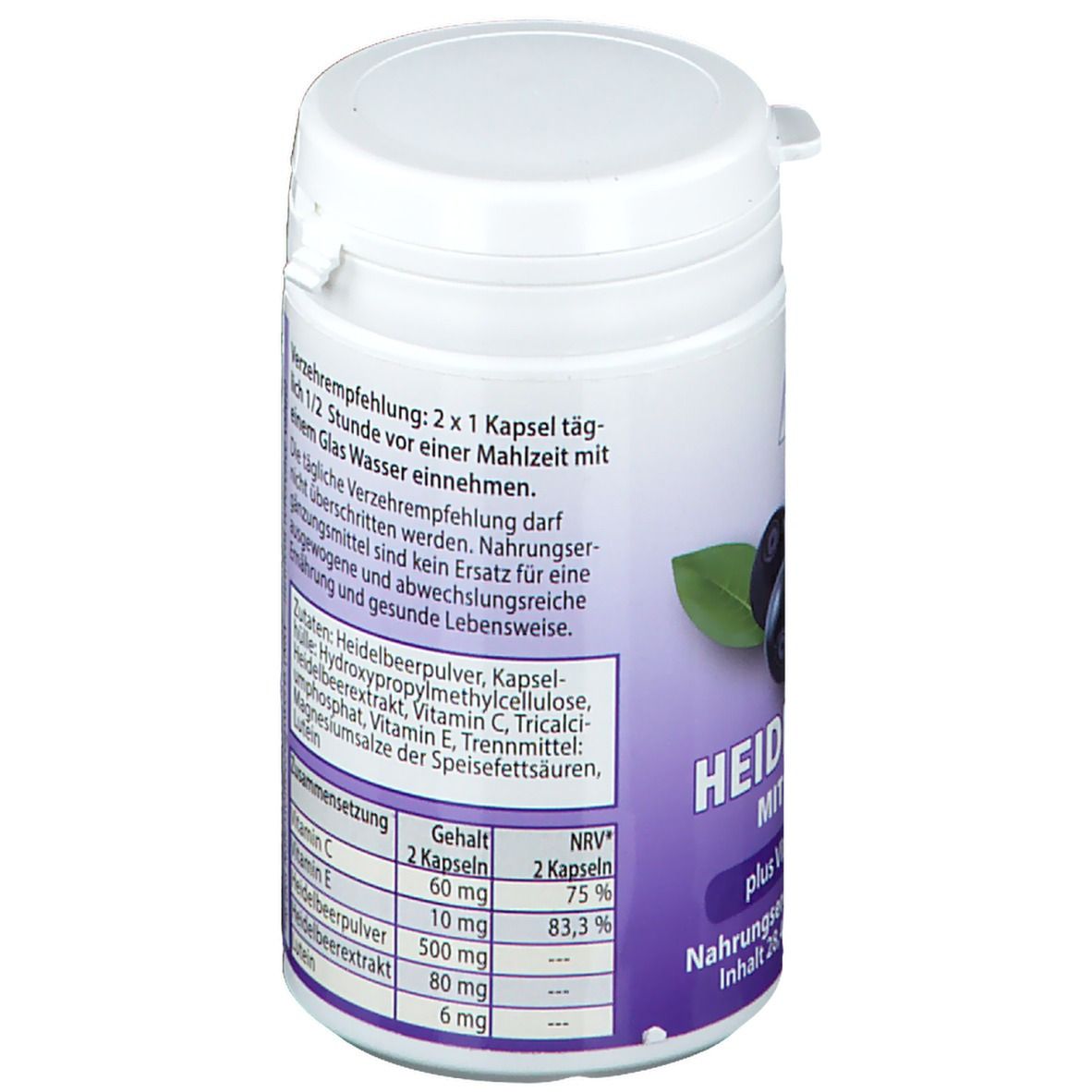 Avitale Heidelbeer Kapseln mit Lutein
