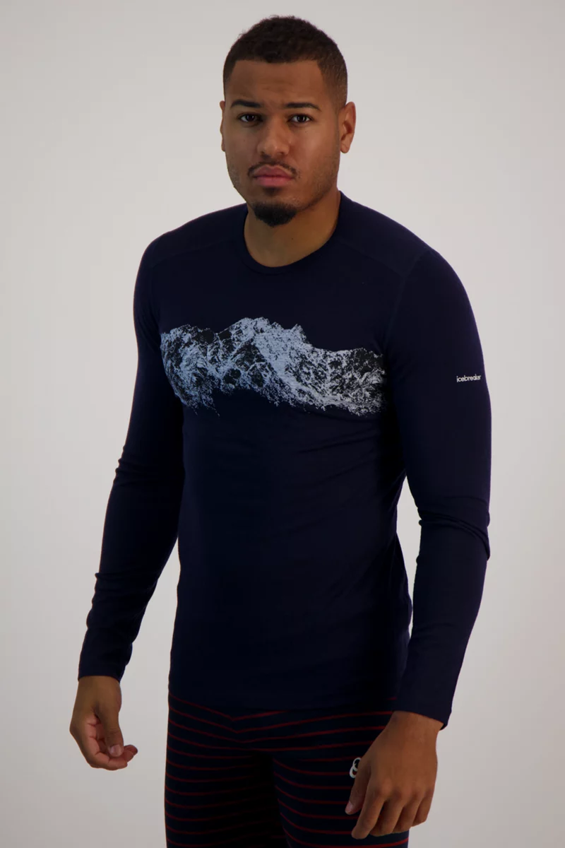 icebreaker Merino 200 Oasis Remarkable Herren Thermo Longsleeve