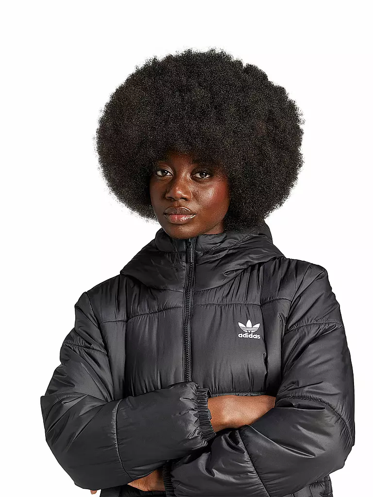 ADIDAS ORIGINALS Steppjacke schwarz
