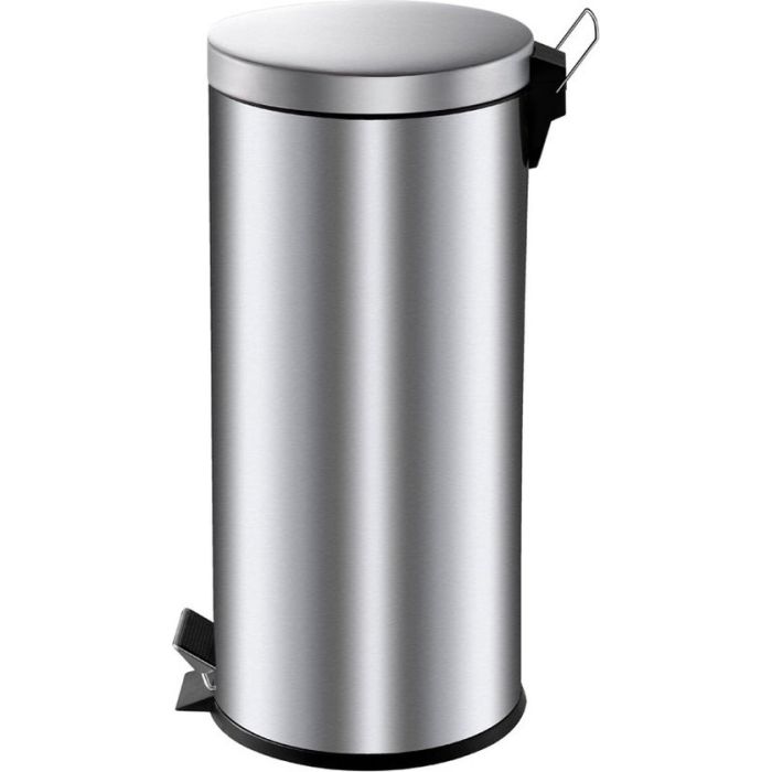 Vepa Bins Afvalbak Pedaalemmer Rond 30 Liter RVS (VB222230R)
