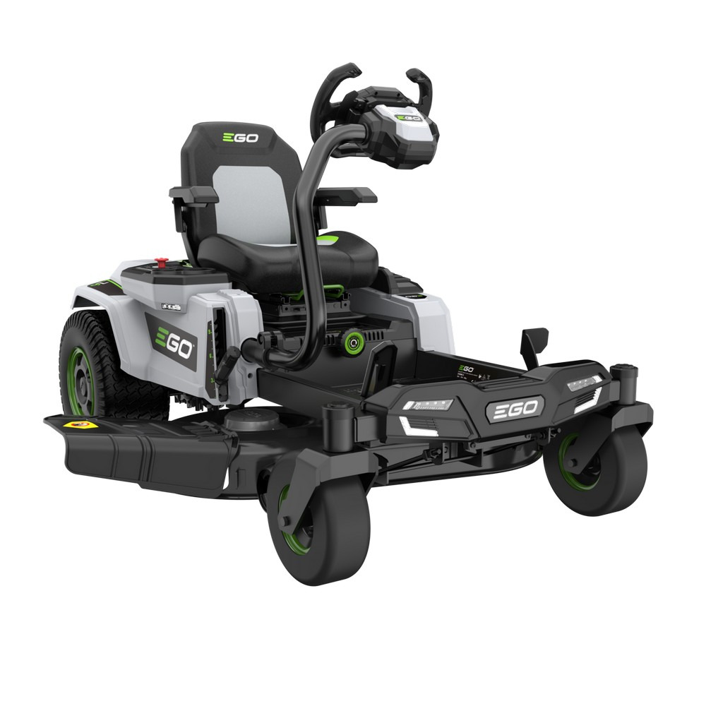 Tondeuse à gazon zero turn (avec volant) batterie 15ah chargeur mural inclus ego coupe 107 cm zt4201es