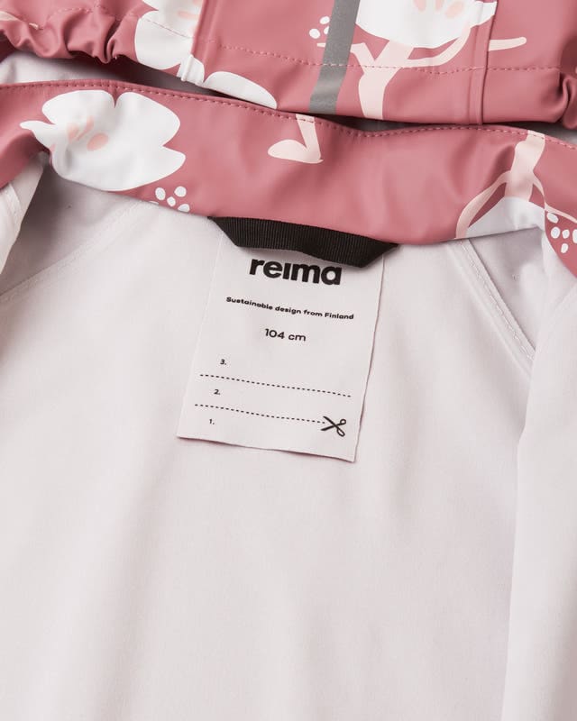Reima Regnjakke Barn Vesi<br>Komfort, fleksibilitet og maksimal beskyttelse!